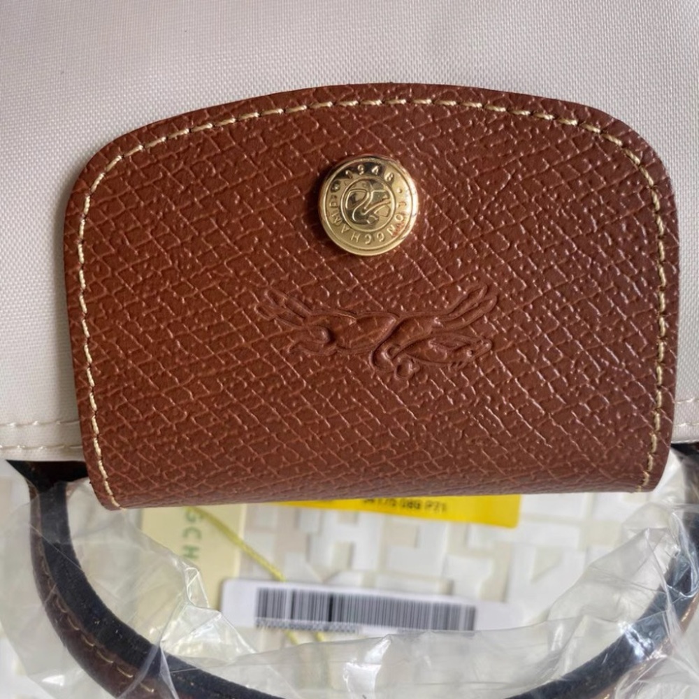 Longchamp Le Pliage White Shoulder Bag - Picture 5 of 5